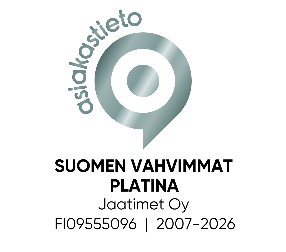 Suomen Vahvimmat Platina 2007–2026 -sertifikaatti, Jaatimet Oy